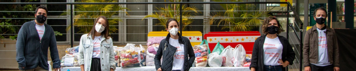 Campanha FCA Solidária, da PUC Minas, reúne 378 kg de alimentos em Poços de Caldas