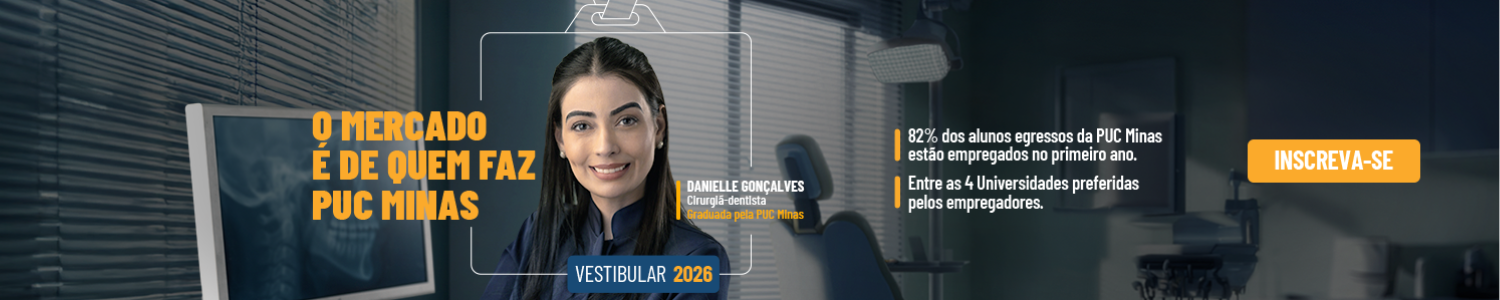 Vestibular PUC Minas 2026: inscrições abertas